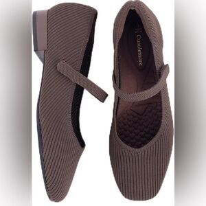 Cusolemore Brown Mary Jane Flats